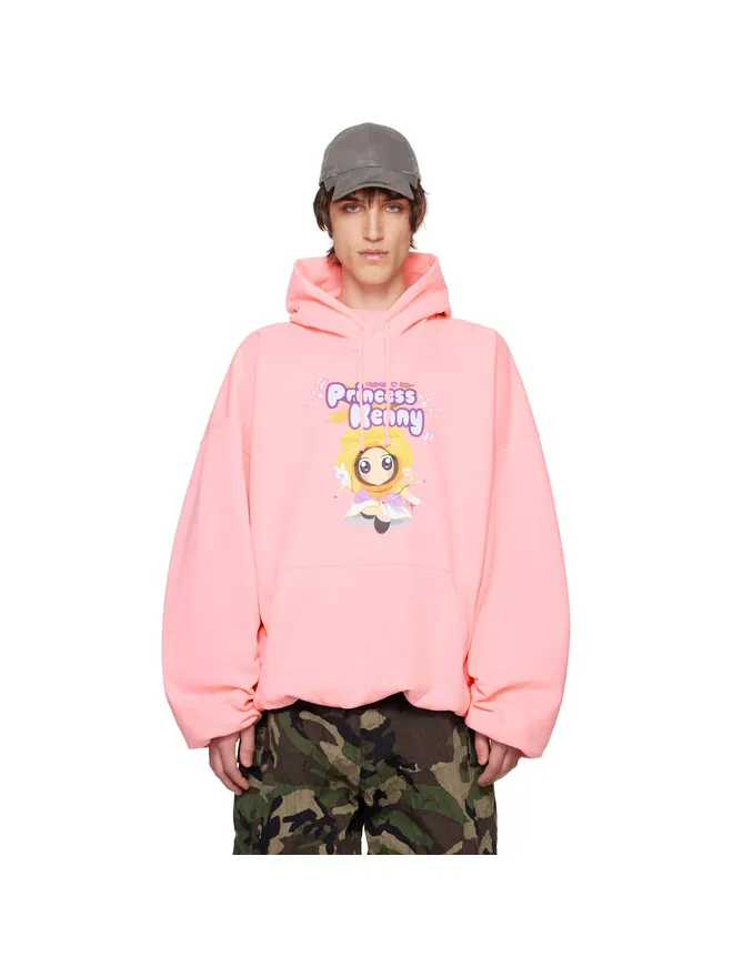 VETEMENTS VETEMENTS Princess Kenny クロップド ボクシー フーディの商品画像