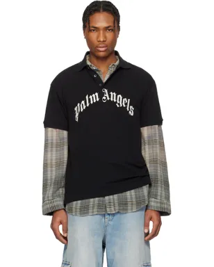 Palm Angels Curved Logo ポロシャツ - サムネイル1