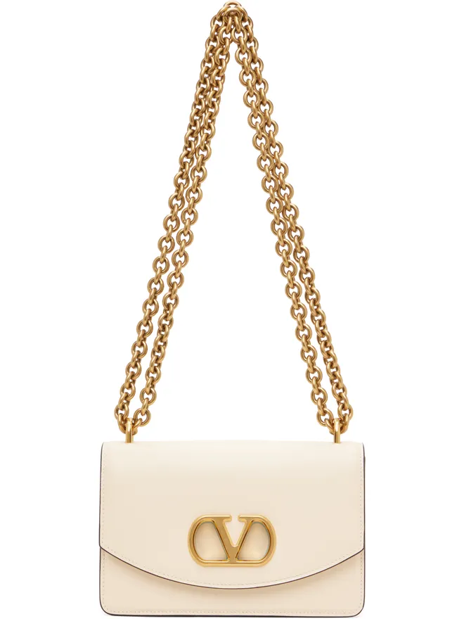 Valentino Garavani Valentino Garavani Vain シャイニーカーフスキン ショルダーバッグの商品画像