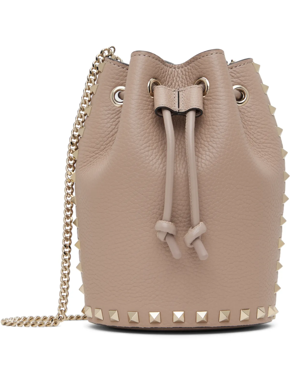 Valentino Garavani ミニ Rockstud ドローストリング バッグ - 画像1