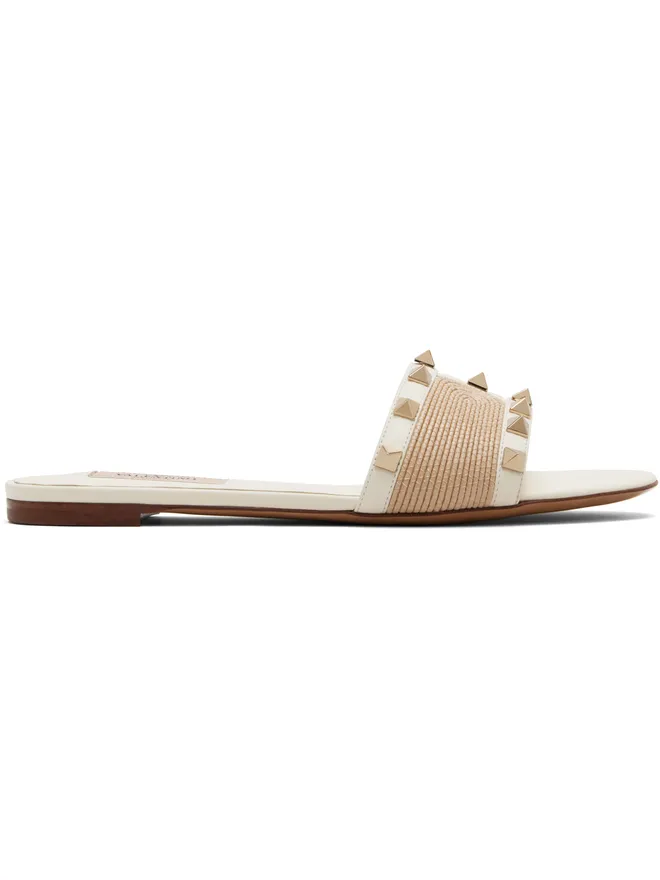 Valentino Garavani Valentino Garavani Rockstud スライドサンダルの商品画像