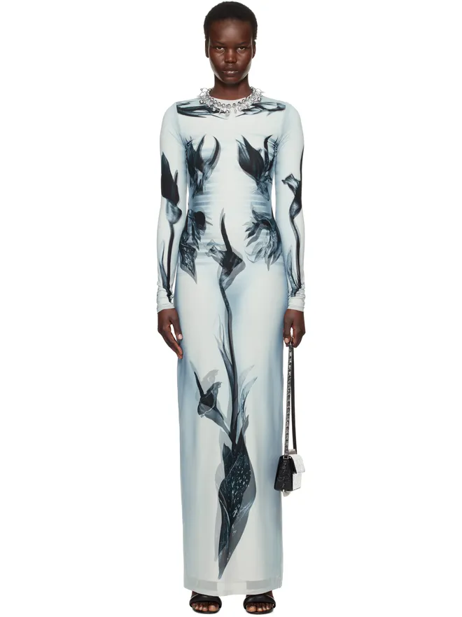 Jean Paul Gaultier Jean Paul Gaultier The Flower Body Morphing Marinière マキシワンピースの商品画像