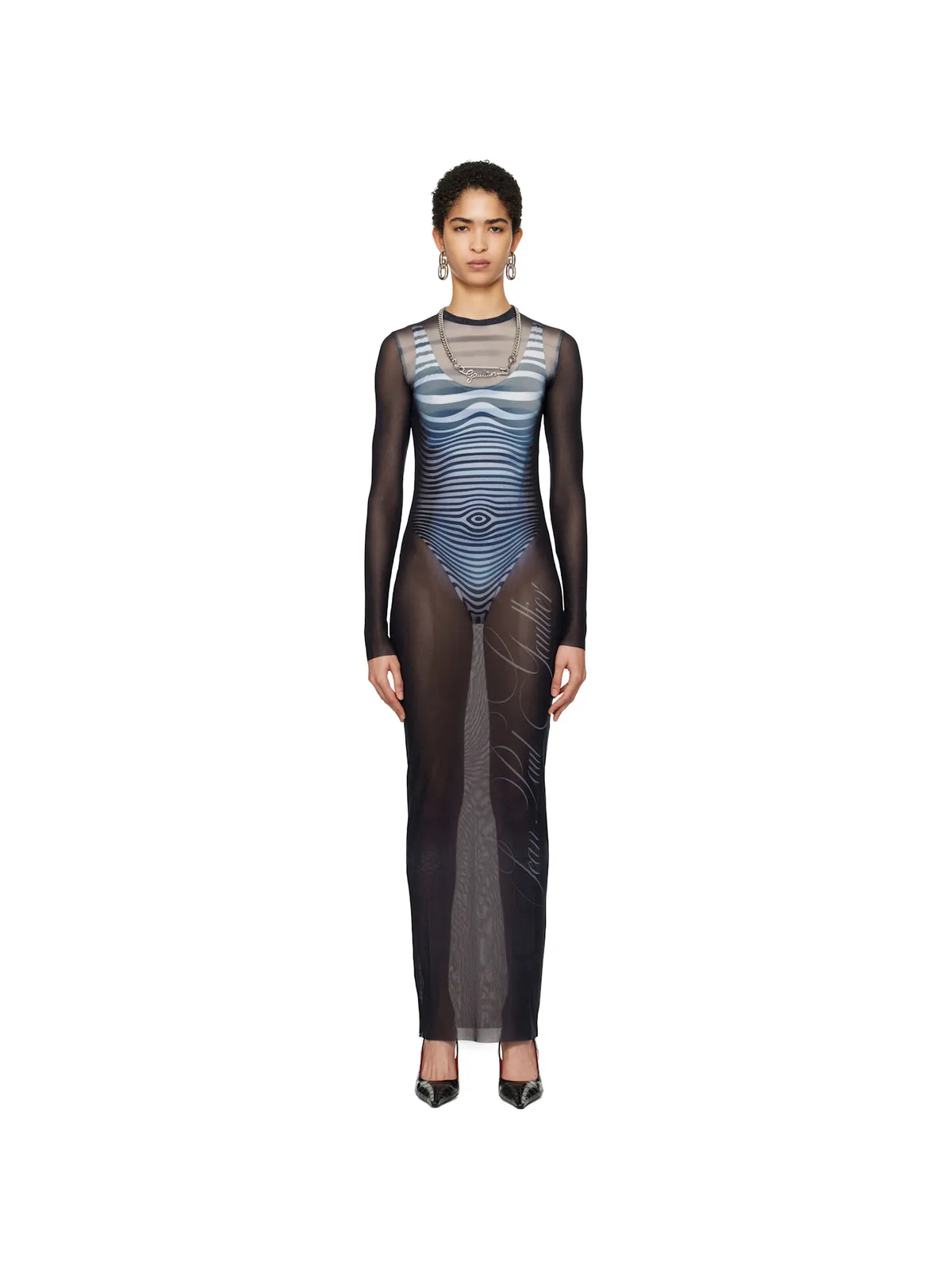 Jean Paul Gaultier Le Mâle マキシドレス - 画像1