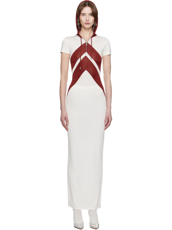 Jean Paul Gaultier Jean Paul Gaultier The Chevrons マキシワンピースの商品画像