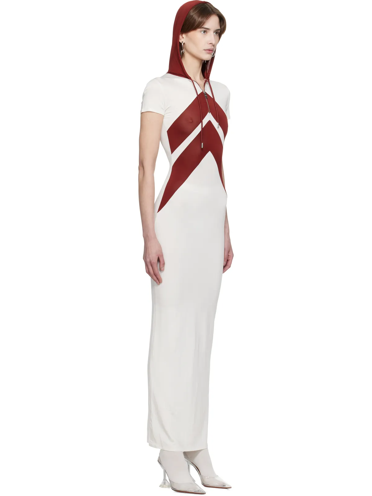 Jean Paul Gaultier The Chevrons マキシワンピース - 画像2