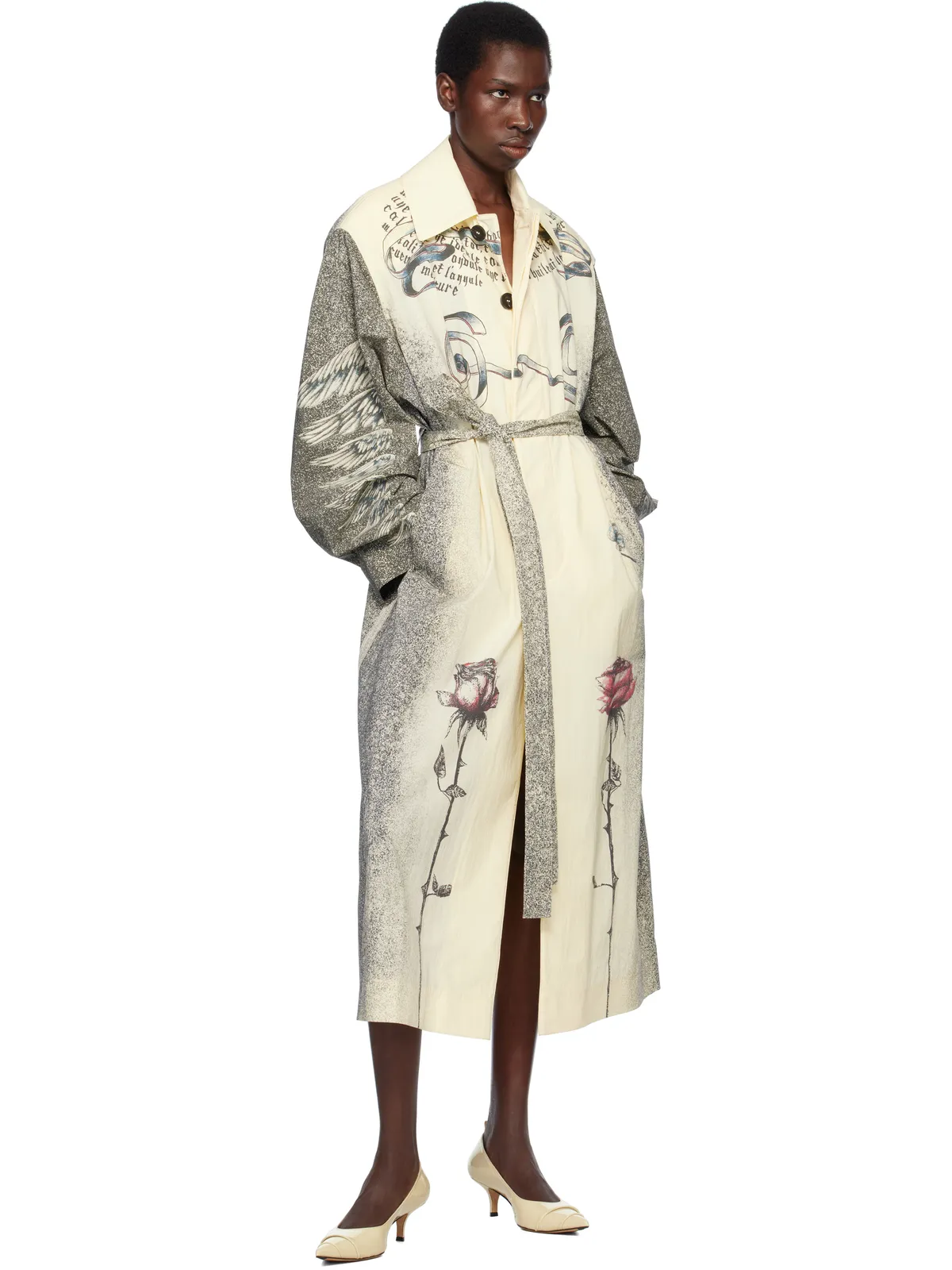 Jean Paul Gaultier 'The Multi-Tattoo' トレンチコート - 画像4