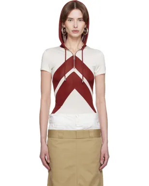 Jean Paul Gaultier The Chevrons フーディ - サムネイル1
