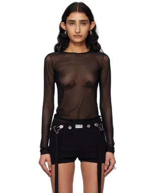 Jean Paul Gaultier The Jean Paul Gaultier Flocked トップス - サムネイル1
