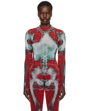 Jean Paul Gaultier SSENSE限定 The Red Squeletor トップス - サムネイル1