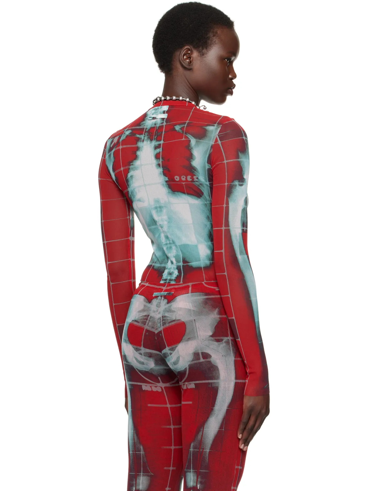 Jean Paul Gaultier SSENSE限定 The Red Squeletor トップス - 画像3