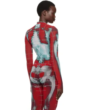 Jean Paul Gaultier SSENSE限定 The Red Squeletor トップス - サムネイル3