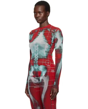 Jean Paul Gaultier SSENSE限定 The Red Squeletor トップス - サムネイル4