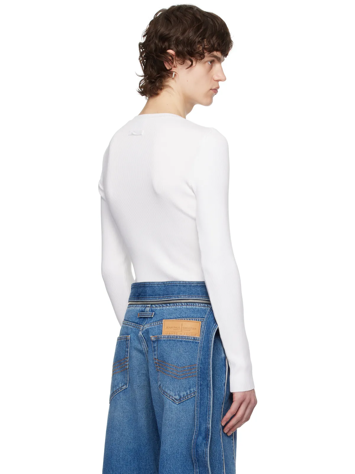Jean Paul Gaultier Flowers Cadres トップス - 画像3