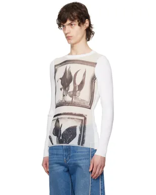 Jean Paul Gaultier Flowers Cadres トップス - サムネイル4