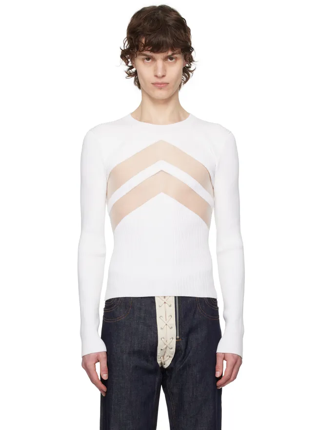 Jean Paul Gaultier Jean Paul Gaultier The Chevrons トップスの商品画像
