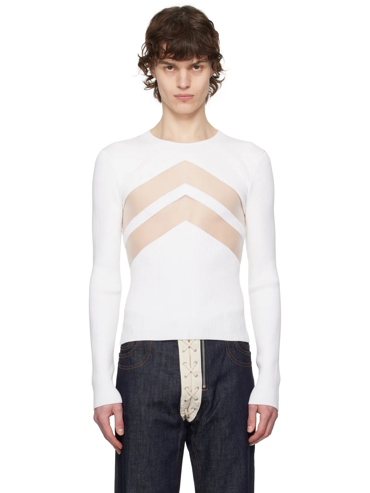 Jean Paul Gaultier The Chevrons トップス - 画像1