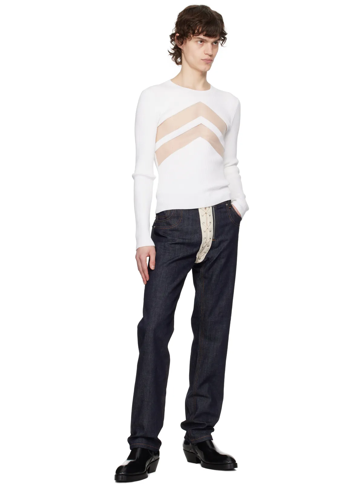 Jean Paul Gaultier The Chevrons トップス - 画像4
