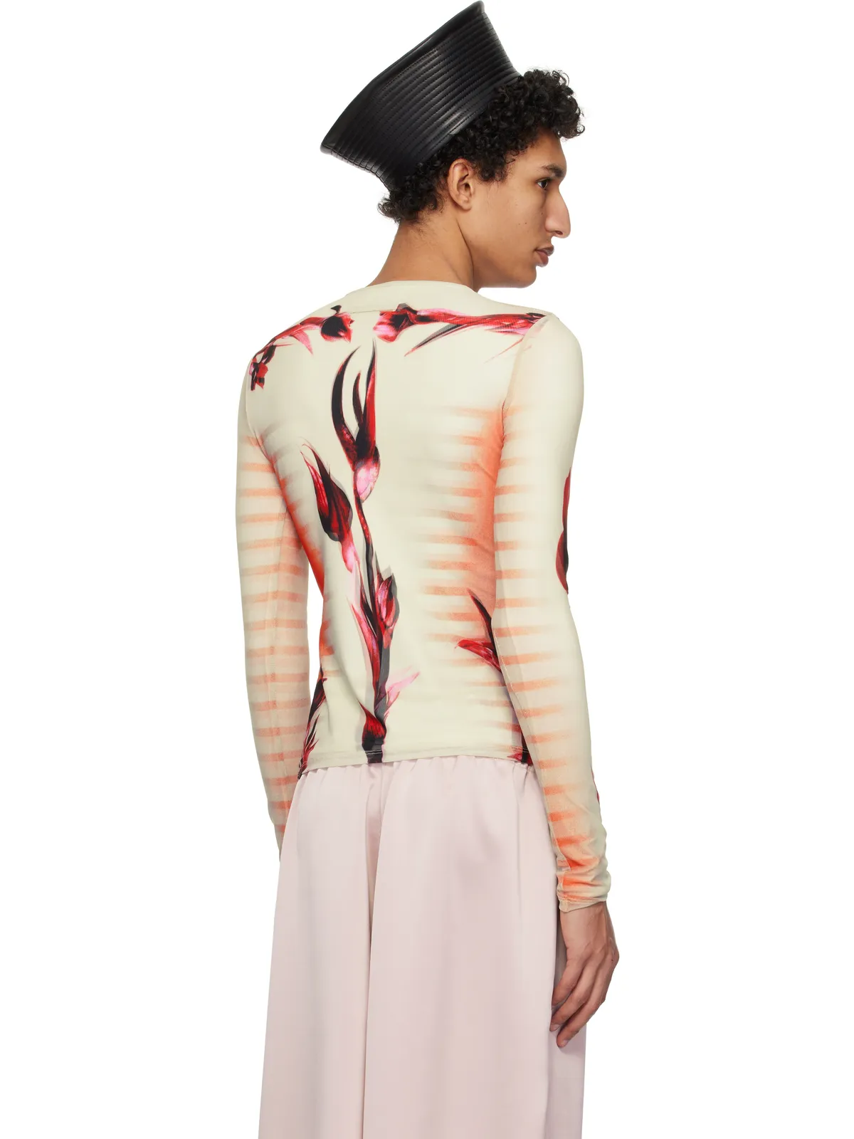 Jean Paul Gaultier Flower Body Morphing Tシャツ - 画像3