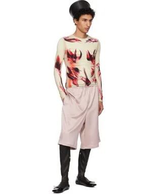 Jean Paul Gaultier Flower Body Morphing Tシャツ - サムネイル4