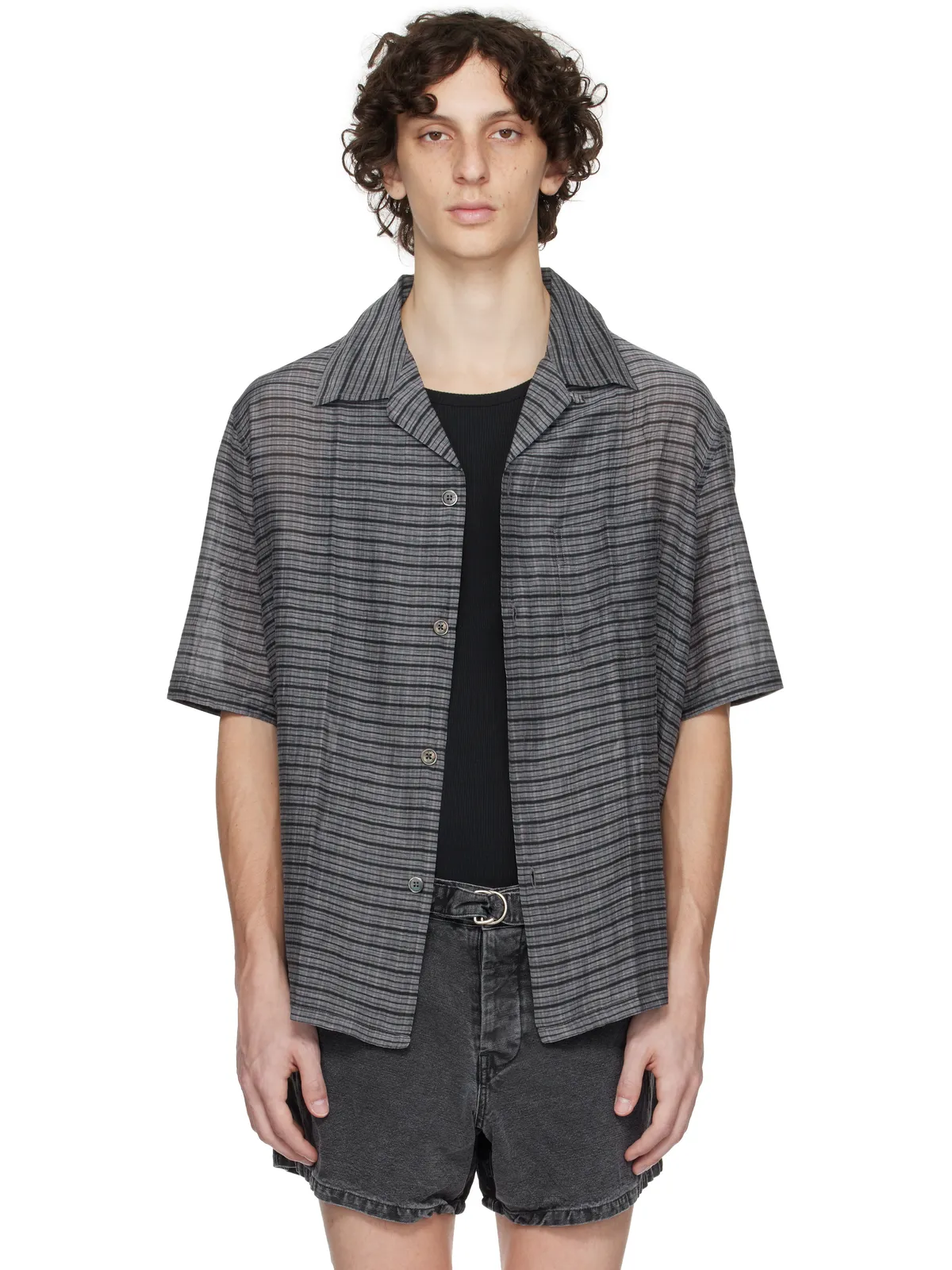 Our Legacy Heusen 半袖シャツ - 画像1
