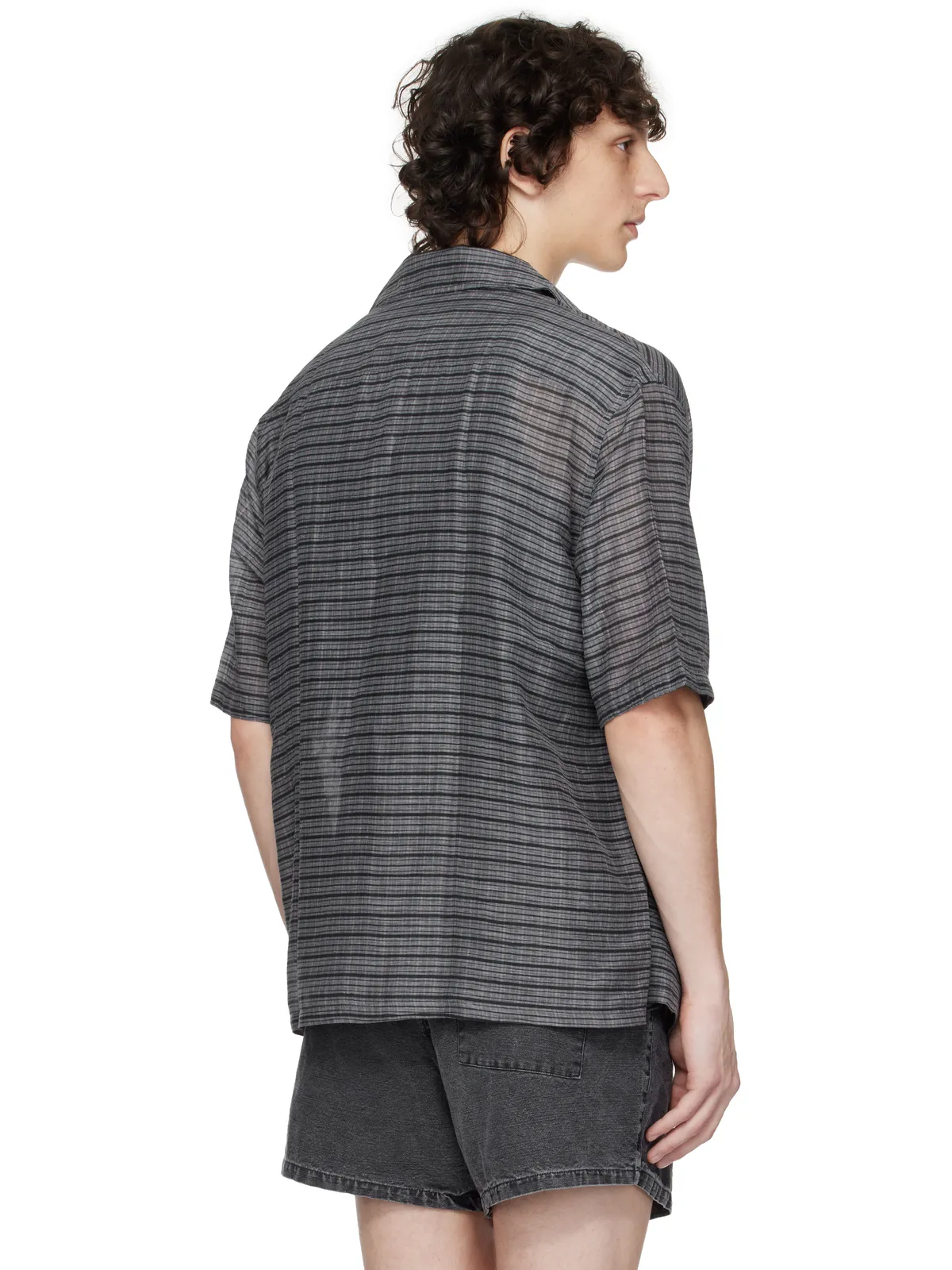 Our Legacy Heusen 半袖シャツ - 画像3