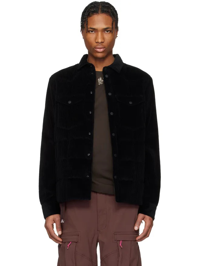 Moncler Grenoble Moncler Grenoble Gelt コーデュロイ ダウン シャツジャケットの商品画像