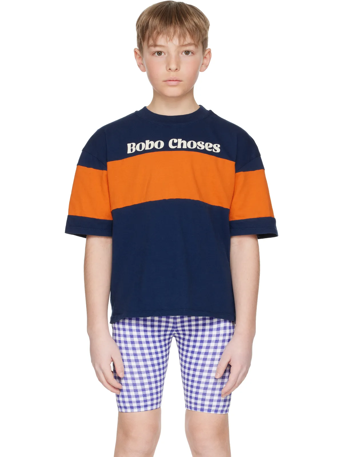 Bobo Choses キッズ｜ 'Bobo Choses' カラーブロック Tシャツ - 画像1