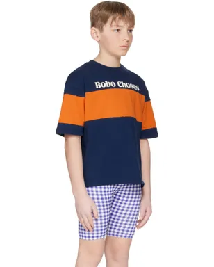 Bobo Choses キッズ｜ 'Bobo Choses' カラーブロック Tシャツ - サムネイル2
