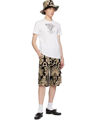 Anna Sui Beardsley Tapestry カーゴショートパンツ - サムネイル4