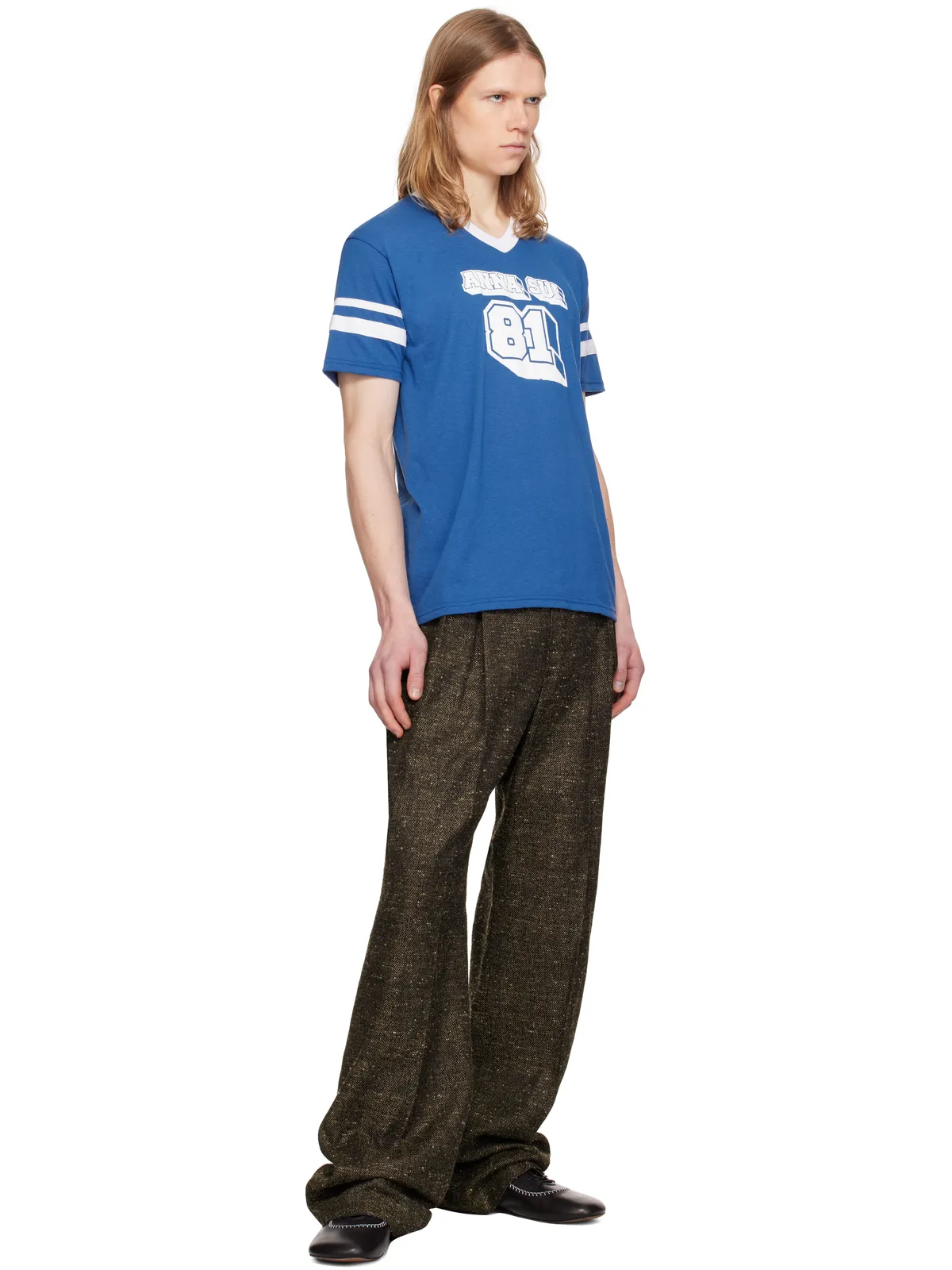 Anna Sui 'Anna Sui' ロゴ Tシャツ - 画像4