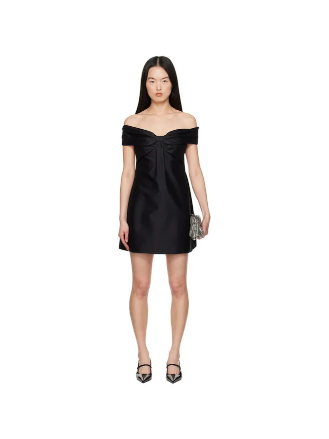 Shushu/Tong Shushu/Tong Bow Off Shoulder ミニドレスの商品画像