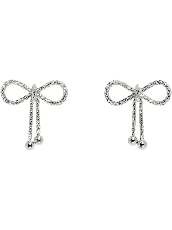 Blumarine Blumarine シルバー Bows ピアスの商品画像