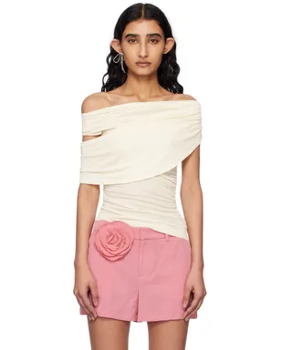 Blumarine Jersey Sablé ブラウス - サムネイル1
