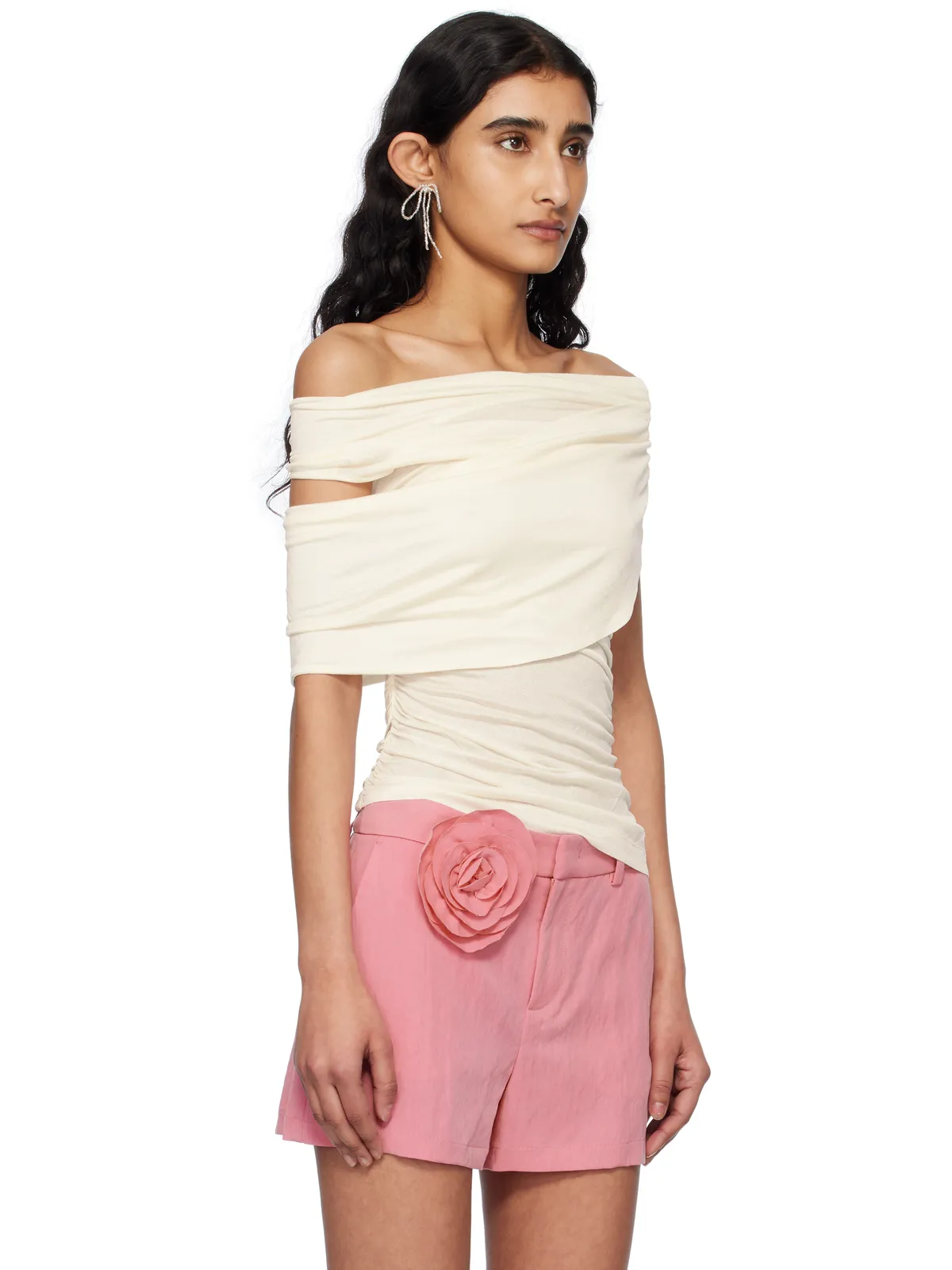 Blumarine Jersey Sablé ブラウス - 画像2