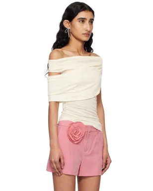 Blumarine Jersey Sablé ブラウス - サムネイル2