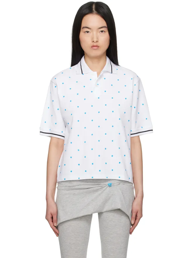 Ashley Williams Ashley Williams 水玉 ポロシャツの商品画像