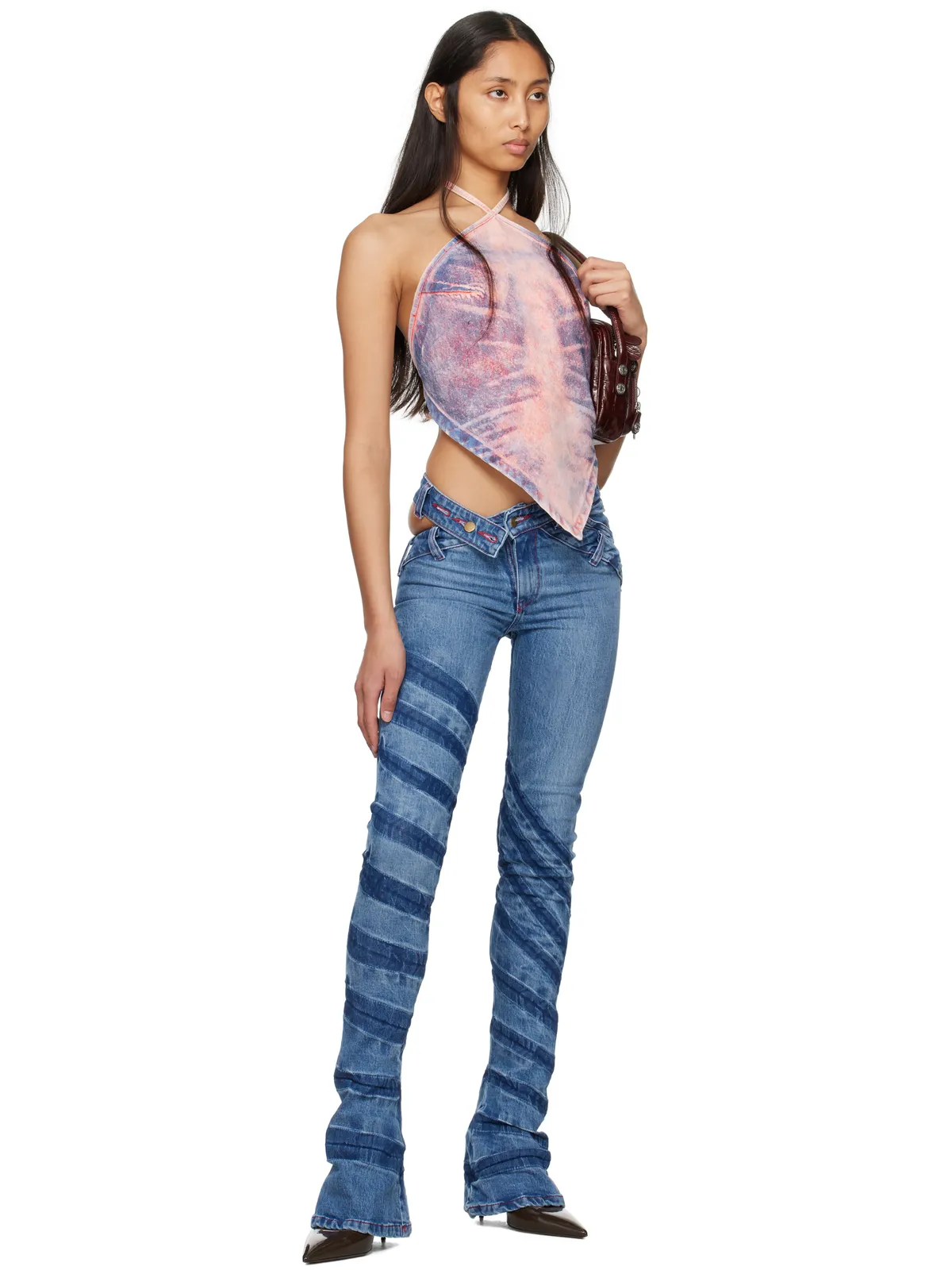 Masha Popova Whisker Bandana トップス - 画像4