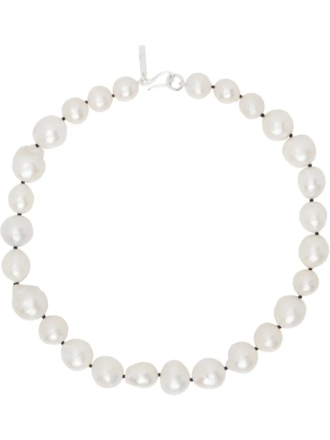 Sophie Buhai Sophie Buhai ホワイト Pearl Moon Collar チョーカーの商品画像