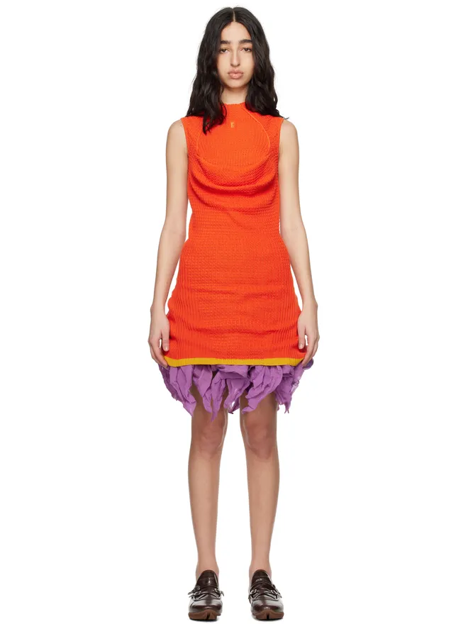 Kiko Kostadinov Kiko Kostadinov Vecto Knit Tunic ミニワンピースの商品画像
