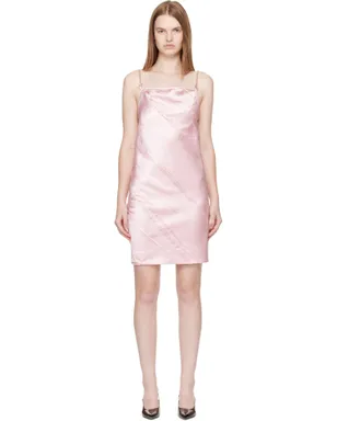 Sportmax Diagonal Pleats ミニドレス - サムネイル1
