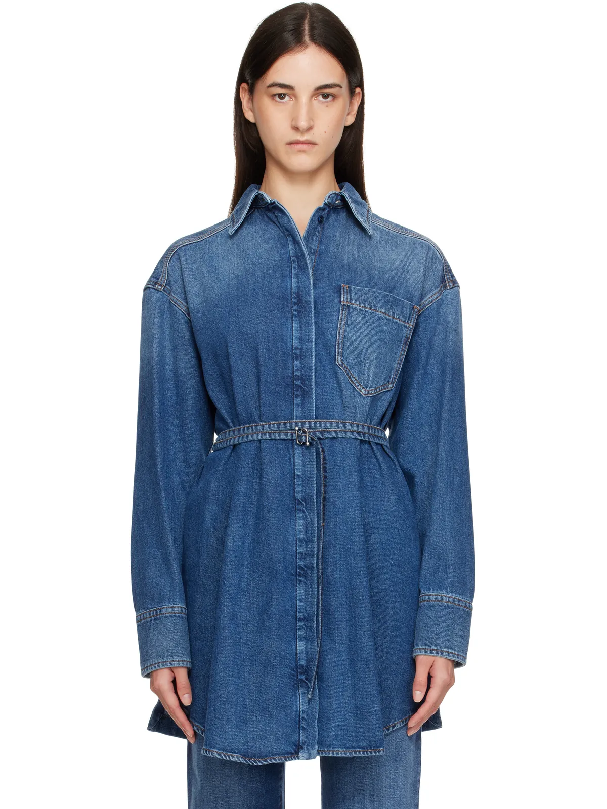 Sportmax Eridani デニムジャケット - 画像1