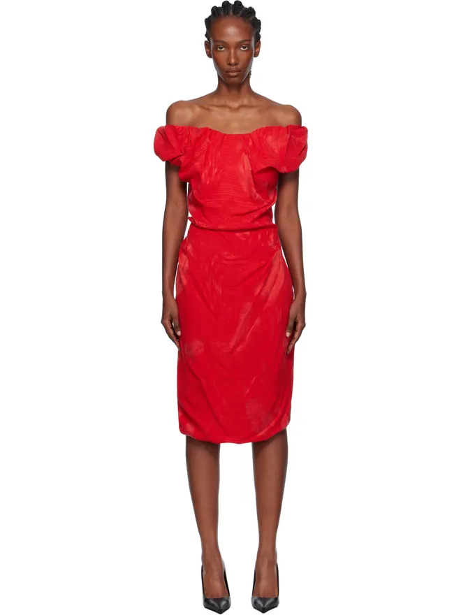 Vivienne Westwood Vivienne Westwood Ginnie Amber ミディアムドレスの商品画像
