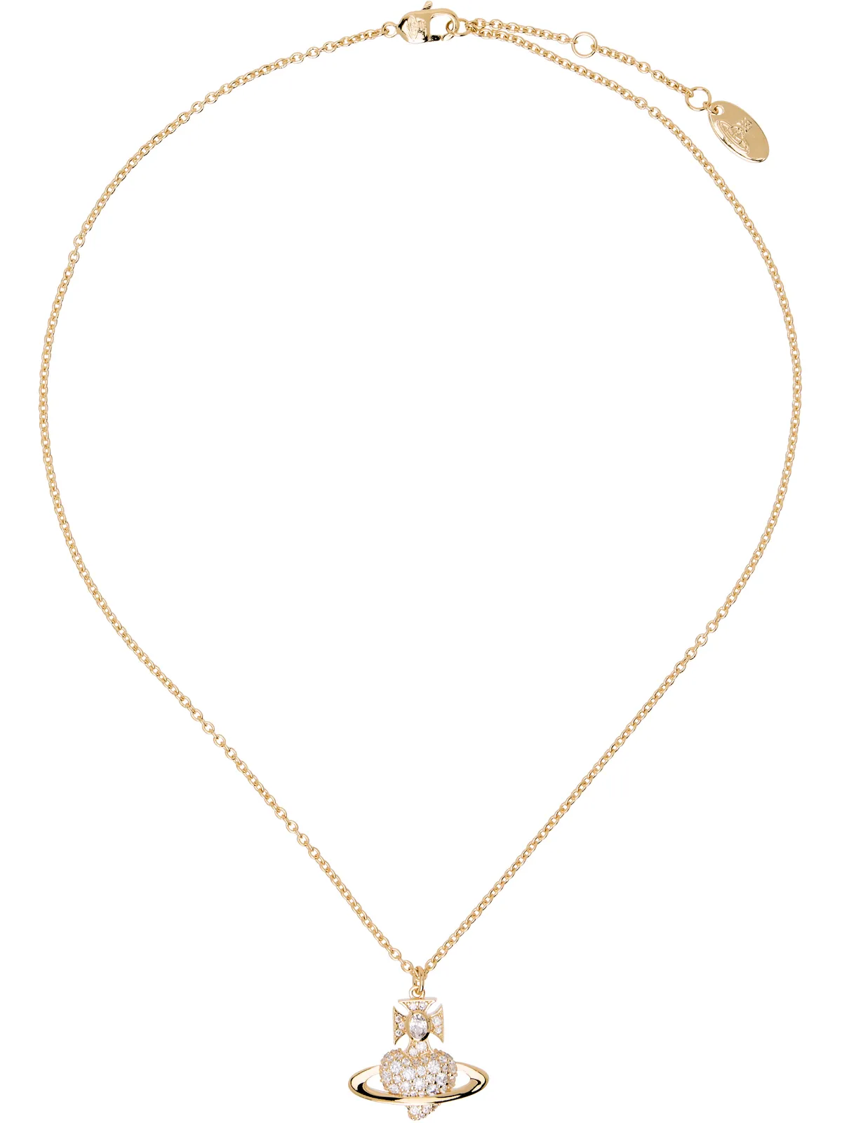 Vivienne Westwood Valentine's Agnatha Bas Relief ペンダント ネックレス - 画像1