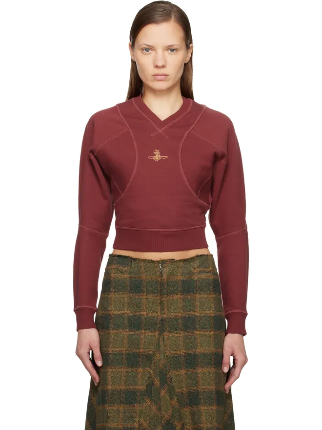 Vivienne Westwood Vivienne Westwood Pourpoint クロップド スウェットシャツの商品画像