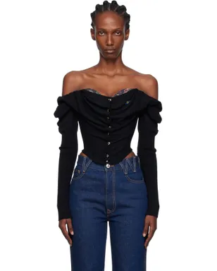 Vivienne Westwood Bea コルセット カーディガン - サムネイル1