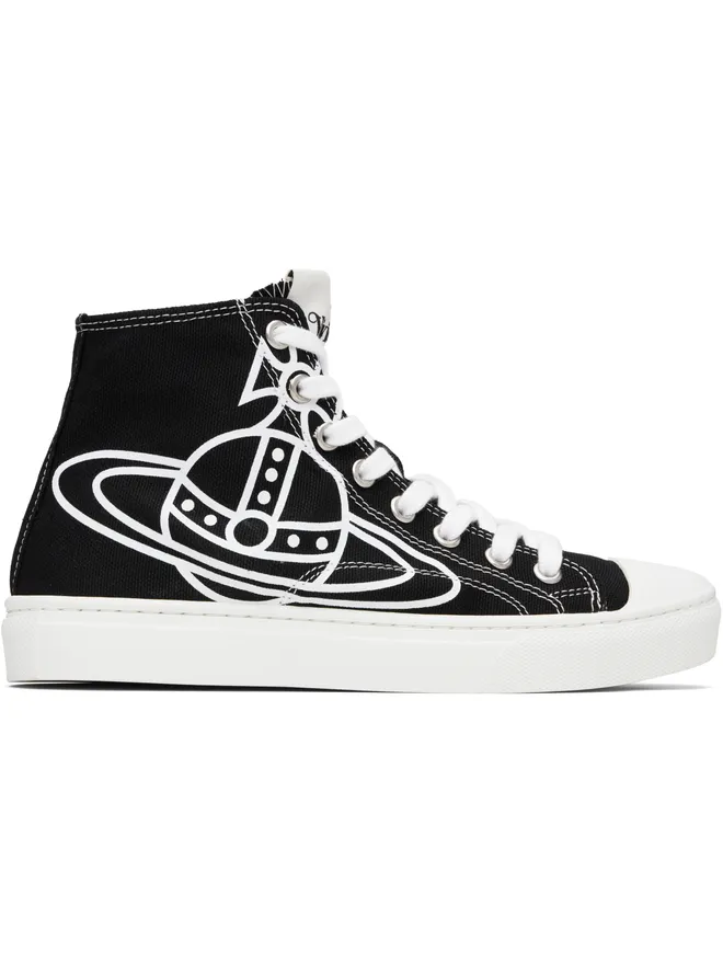 Vivienne Westwood Vivienne Westwood Plimsoll キャンバス ハイカットスニーカーの商品画像