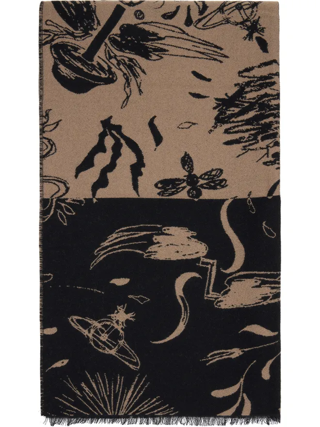Vivienne Westwood Vivienne Westwood チェッカーボード マフラーの商品画像