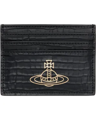 Vivienne Westwood Flat ミニ クロコ カードケース - サムネイル1