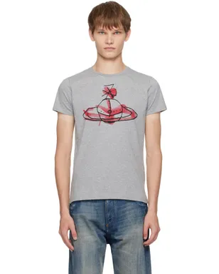 Vivienne Westwood Drawn Orb Peru Tシャツ - サムネイル1
