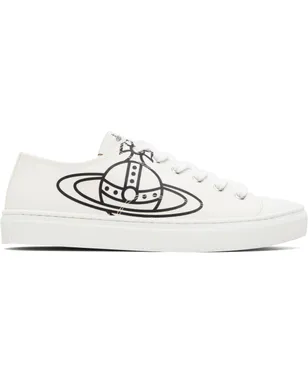 Vivienne Westwood Plimsoll キャンバス ローカットスニーカー - サムネイル1
